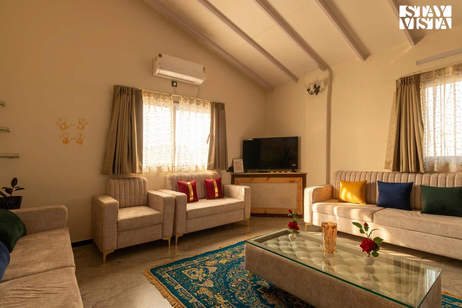 Stayvista'S Harvest Haven - Pool-View Villa With Deck & Machan Near Sula Nashik Exterior foto